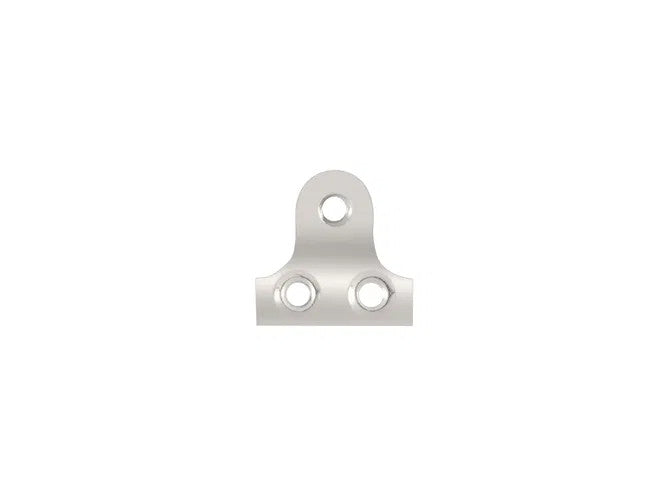 Nickel-Plated 3-Hole Mirror Plates – 19mm – product detail 2