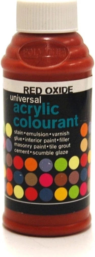 Polyvine Acrylic Colourant 50g Red Oxide Waterbased Concentrated Pigments – product image 5