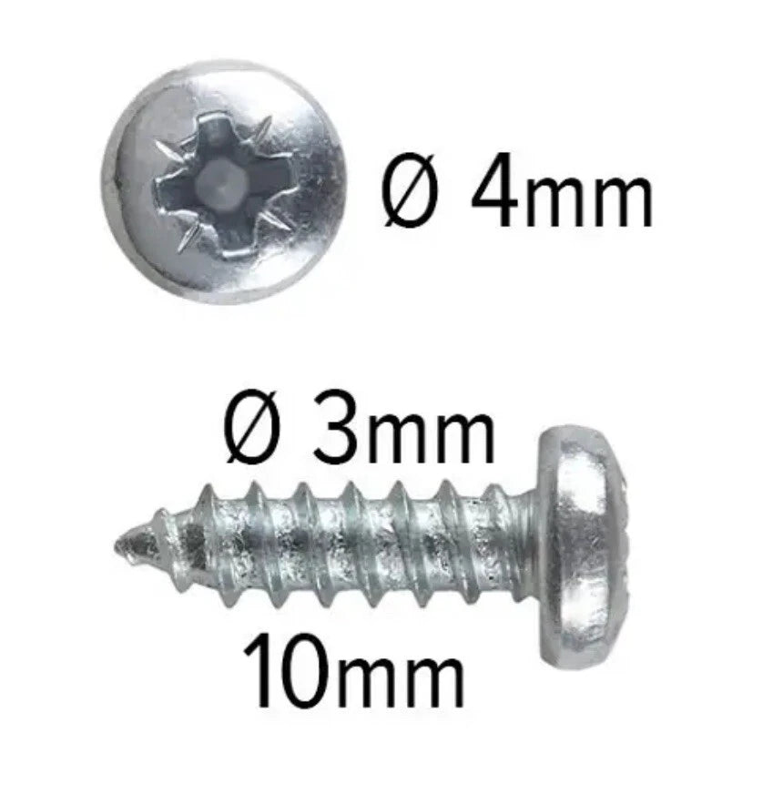 Spring Clips & Screws 200 × Large - Holds Back Or Canvas Into Picture Frame – product image 3