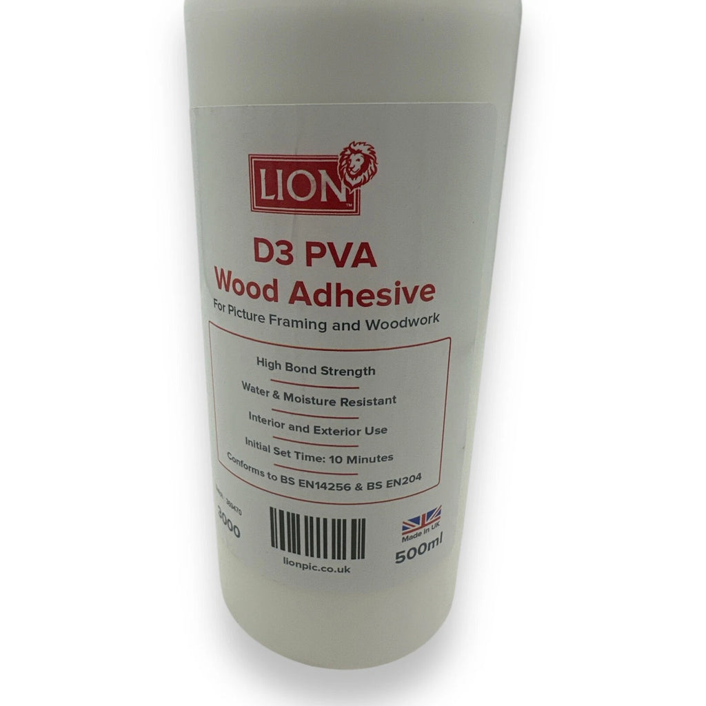 LION D3 PVA Wood Adhesive – 500ml Twin Pack - image 4