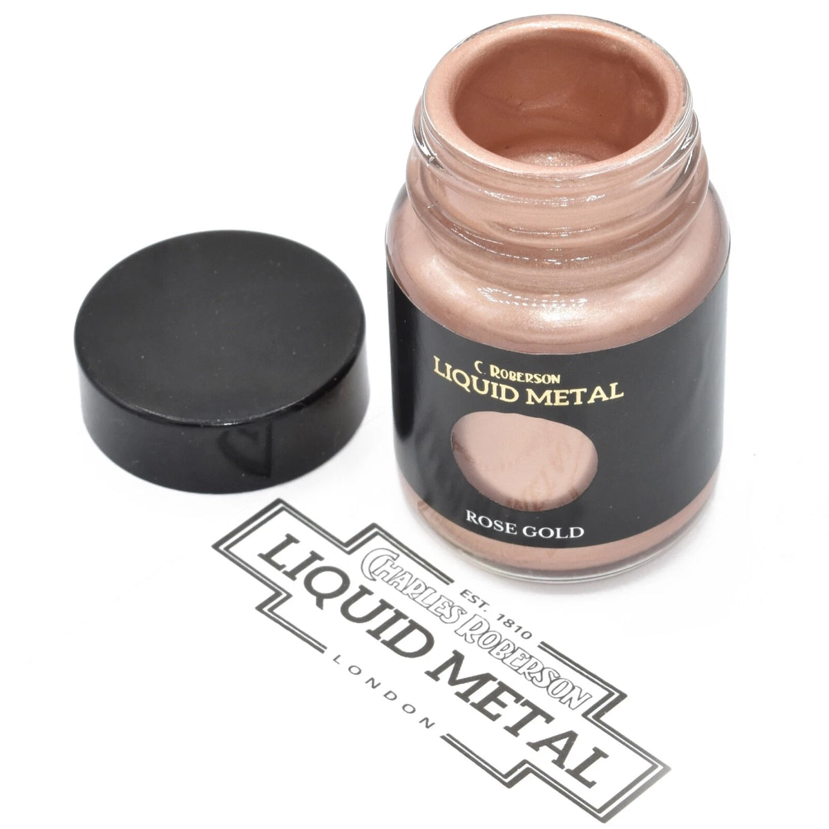 C. Roberson Rose Gold Liquid Metal Paint – 30ml