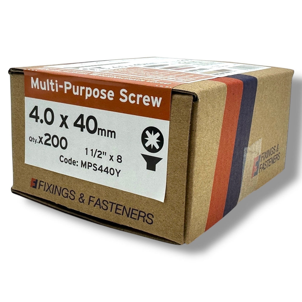 ForgeFix Yellow Zinc Wood Screw Assortment – 1,900 Pieces – product image 12