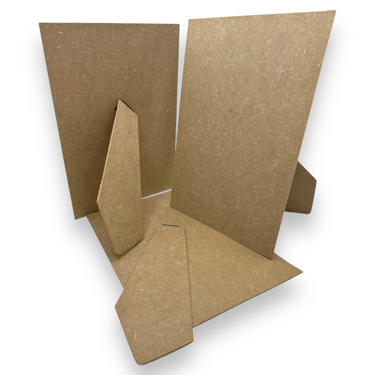 A4 Long-Leg Brown MDF Picture Frame Strut Backs – Pack of 3 – eBay listing image 1