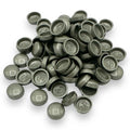 Silver Grey (M) Gloss 6/8g Snap-Caps screw cover caps