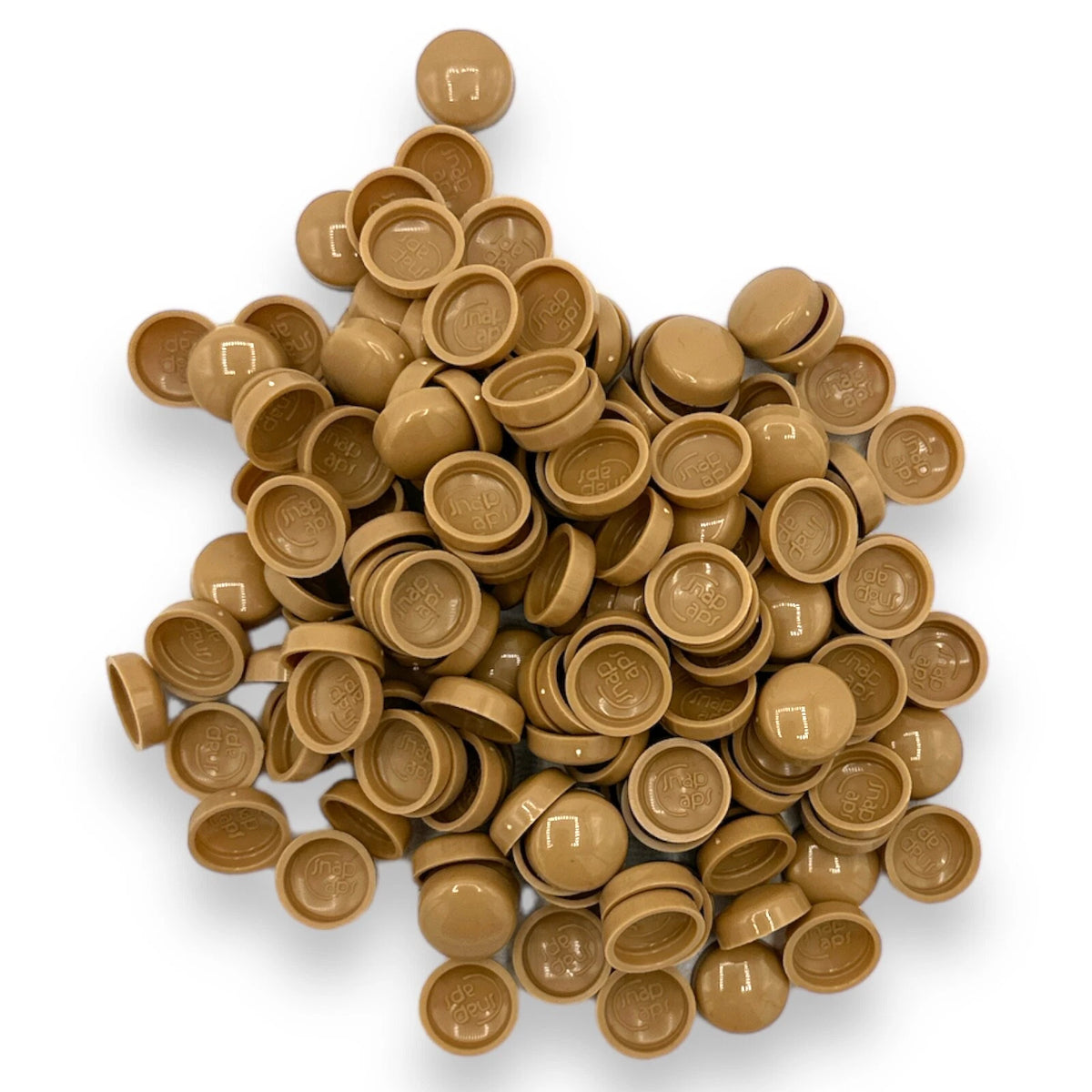 Caramel Gloss 6/8g Snap-Caps screw cover caps