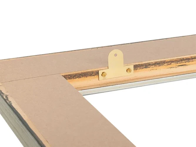 Bendable Fixing Plates Framing 37mm Brass D Shaped Plate DIY Photo Canvas – product image 2