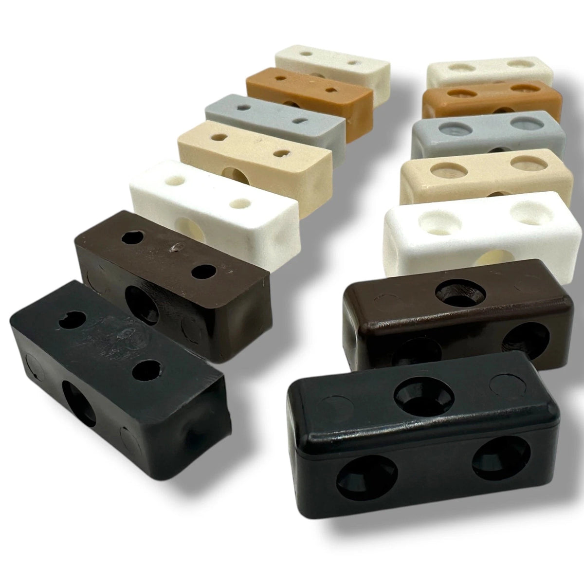 Modesty Mod Blocks × 25 White Kitchen Cabinet Cupboard Fixing Joint Block – product image 4