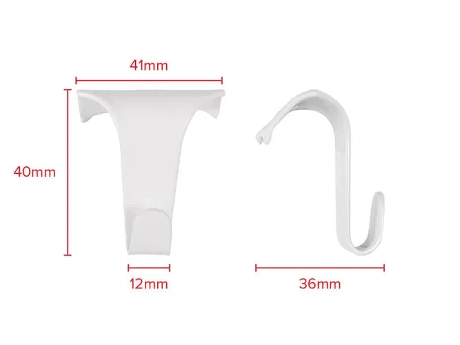 Picture Rail Hooks 10 × White Silver Brass Bronze Hanging Mirror Painting Metal – product image 23