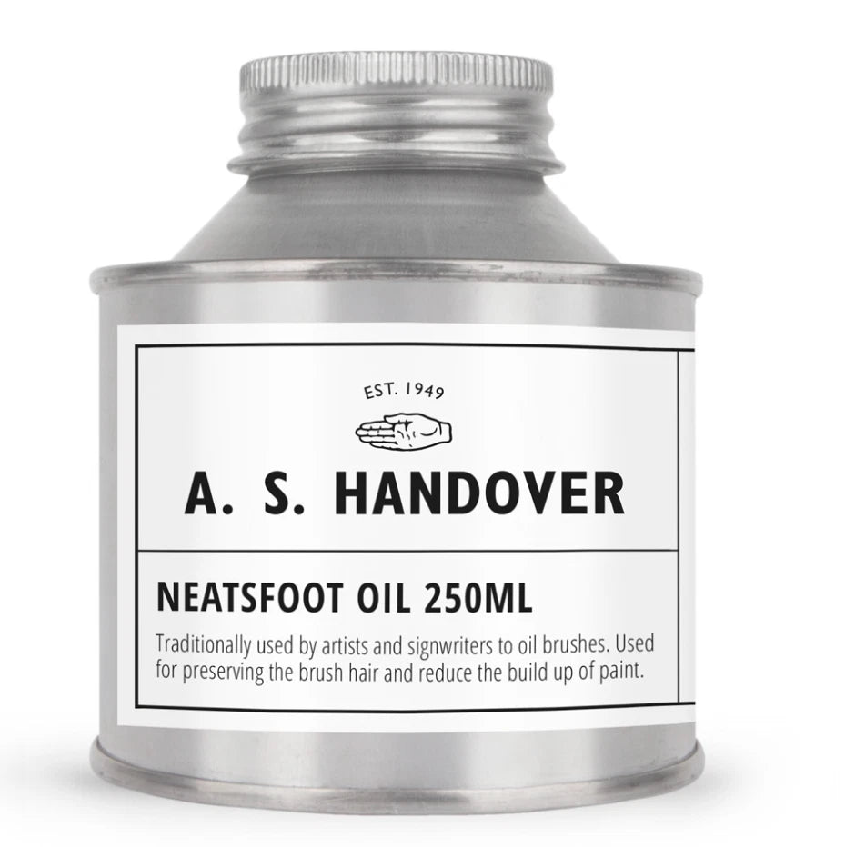 Neatsfoot Brush Oil 250ml Handover Brush Conditioner For Signwriting Brushes – product image 4