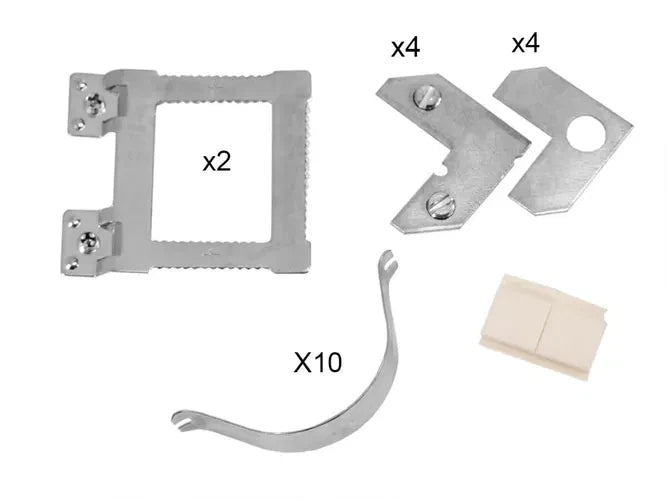 Aluminium Metal Picture Frame Hardware Standard with CWH3 Sawtooth Hangers Photo – product image 3
