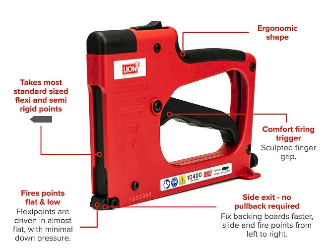 Manual Flexipoint Driver Tool 15mm × 4.5mm Standard Semi-Rigid Picture Framing – product image 4