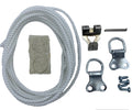Large Picture Frame Hanging Kit – Cord, Double D-Rings & Hook – product image 1