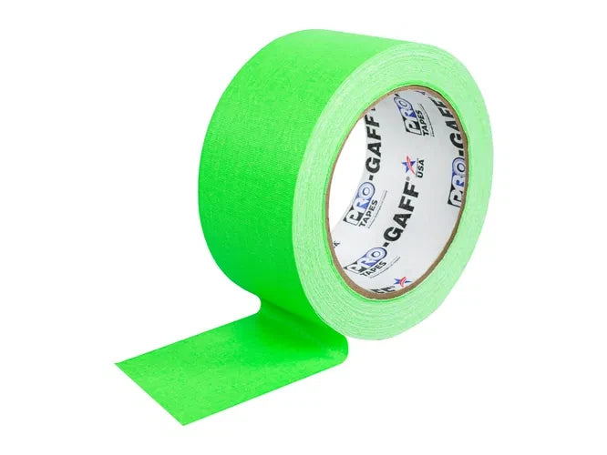 Pro Gaff Cloth Tape Green White Self Adhesive 48mm × 23m Picture Framing – product image 1