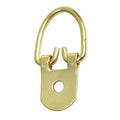 Brass Heavy-Duty D-Ring Picture Frame Hangers – 46mm, Up to 17kg