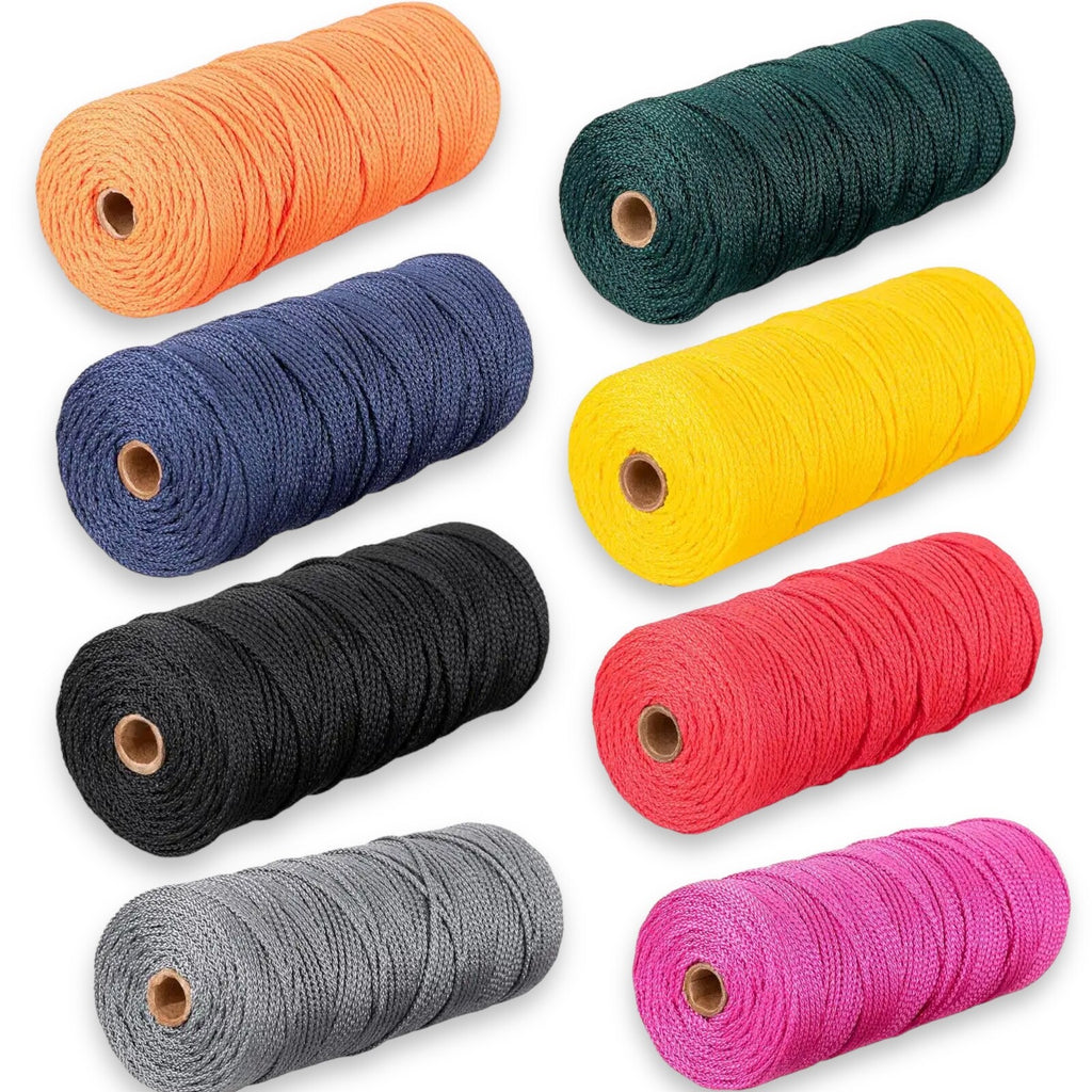 Coloured No.3 Picture Hanging Cord – 2.5mm, 10 Colours – Black