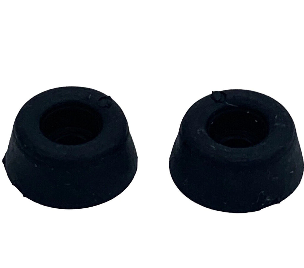 Rubber Toilet Seat Buffer 19mm Pads Pack SMALL Bathroom Round Stop Seat Black – product image 2