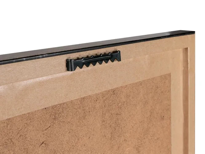 Saw-Tooth Hanger Picture 51mm BLACK No-Nail Easy Self-Fix Frame / Canvas Hanging – product image 1