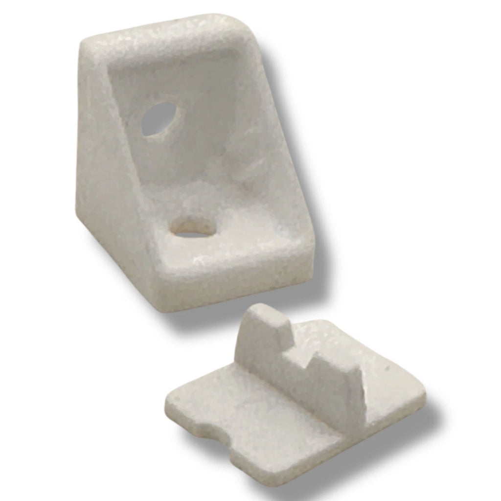 Campervan Corner Connector Blocks with Caps – White, 20 × 18mm - image 4