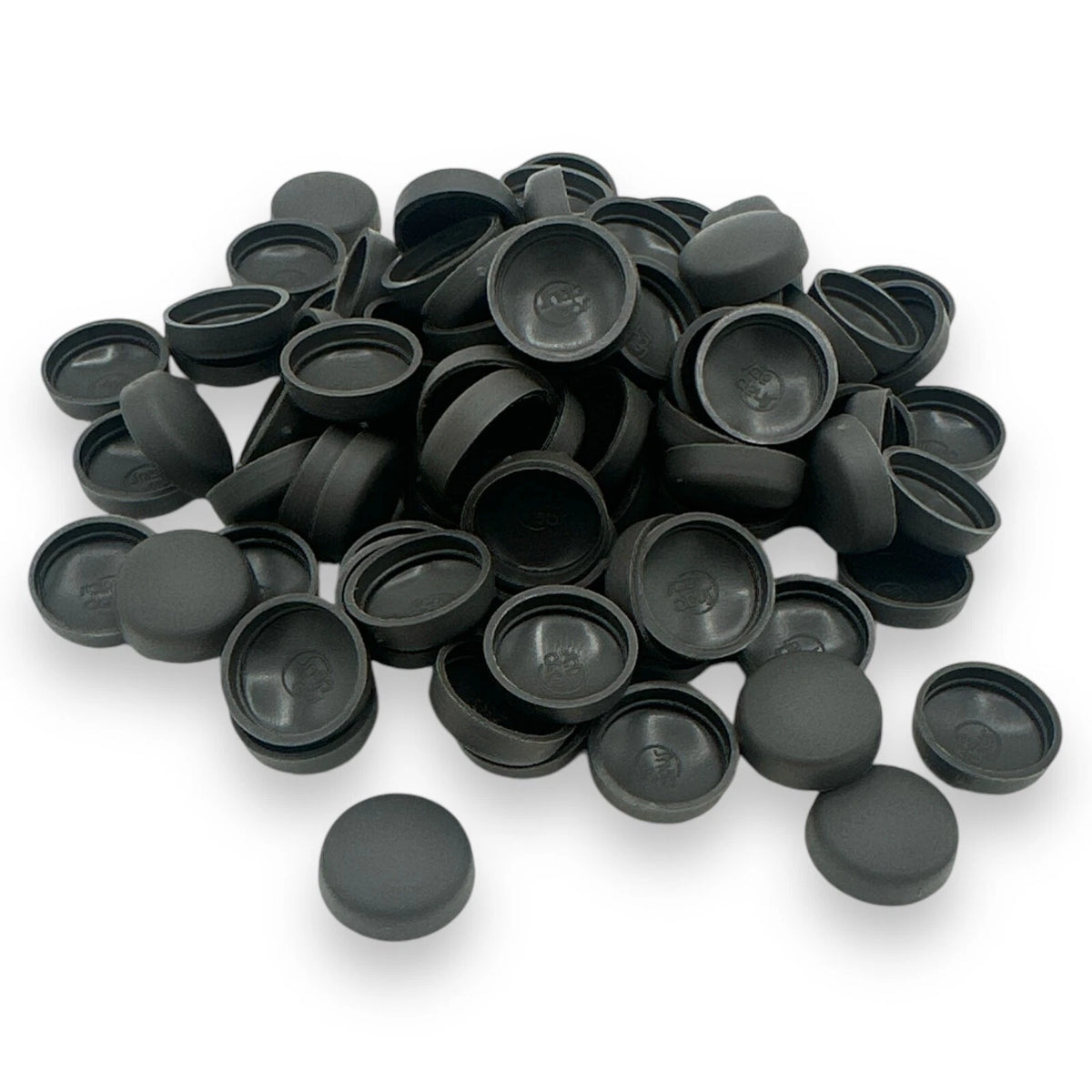 Cover Caps Medium Slate Grey Screw Pozi Phillips Snap-On Bifix™ 5mm Holefix™ Dome – product image 5