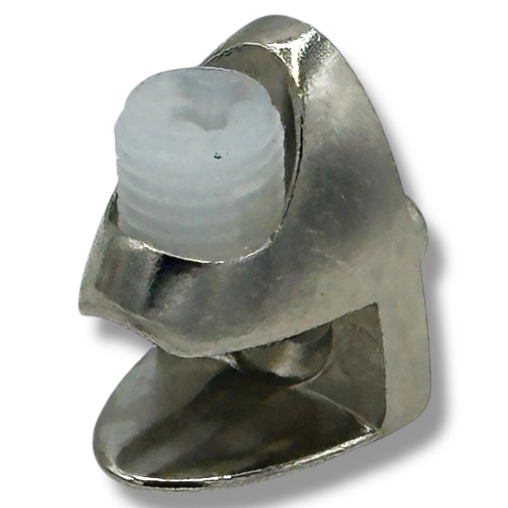 Glass Shelf Support Plug 4-6mm Glass Thickness Nickel Plated Furniture Shelfs – product image 2