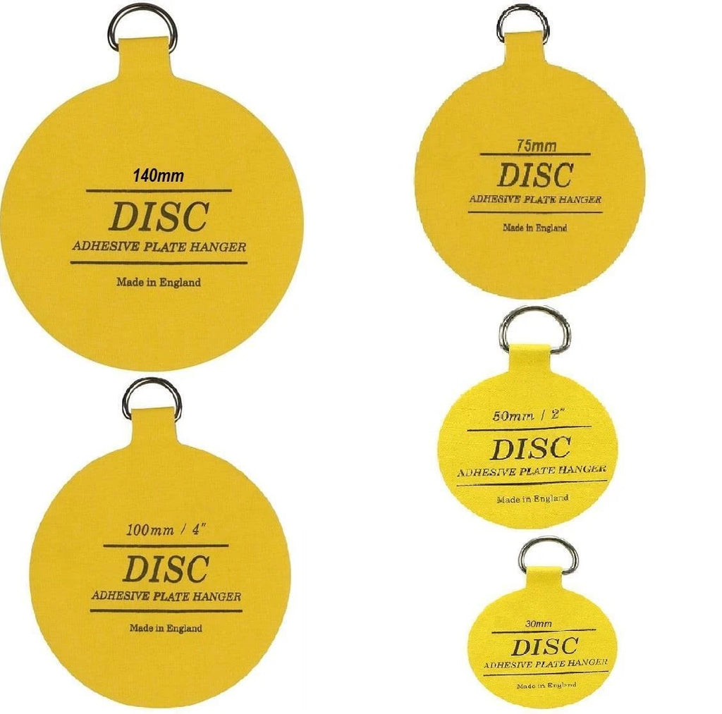 Disc Plate Hangers – Self-Adhesive Invisible Plate Hooks 30–140mm – product image 2