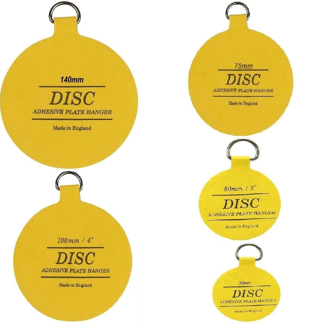 Disc Plate Hangers – Self-Adhesive Invisible Plate Hooks 30–140mm – product image 2