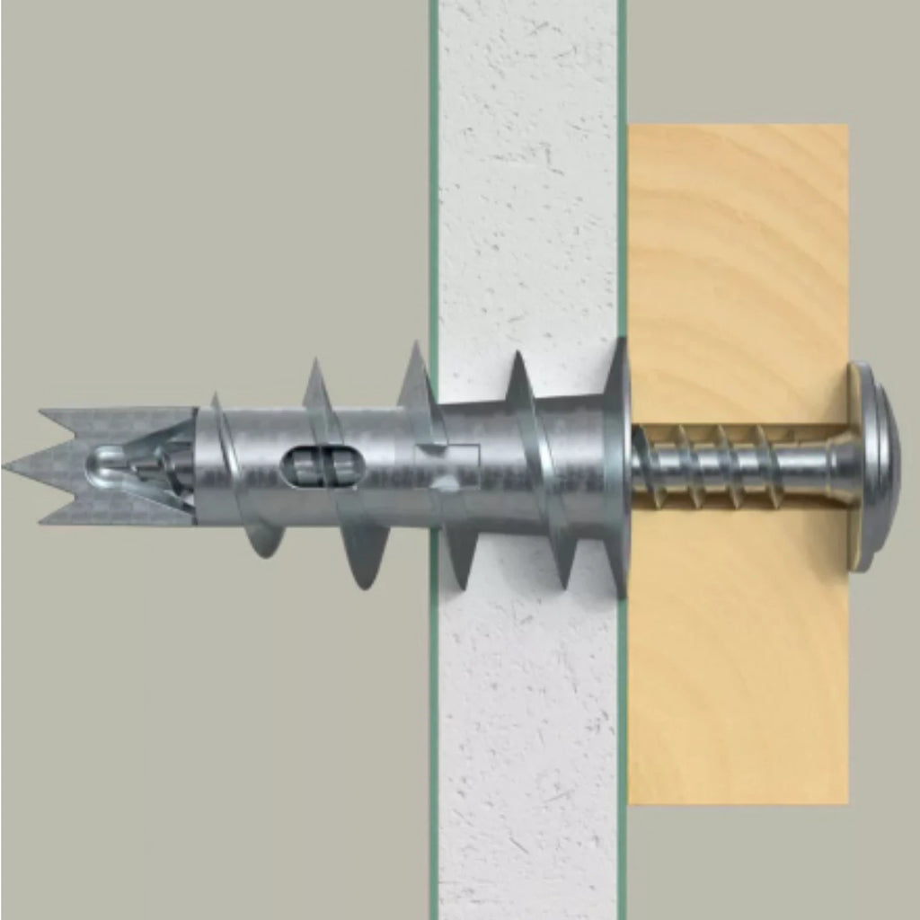 Plasterboard Nylon Fixings Self Drill Cavity Wall Speed Anchor Plugs And Screws – product image 7