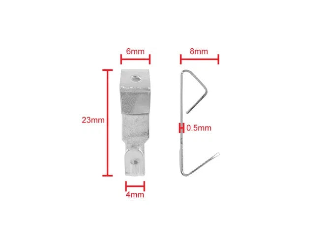 Picture Hooks No.1,10 × Single Nickel Plated & Hard Pins Framing Hanging Hanger – product image 7