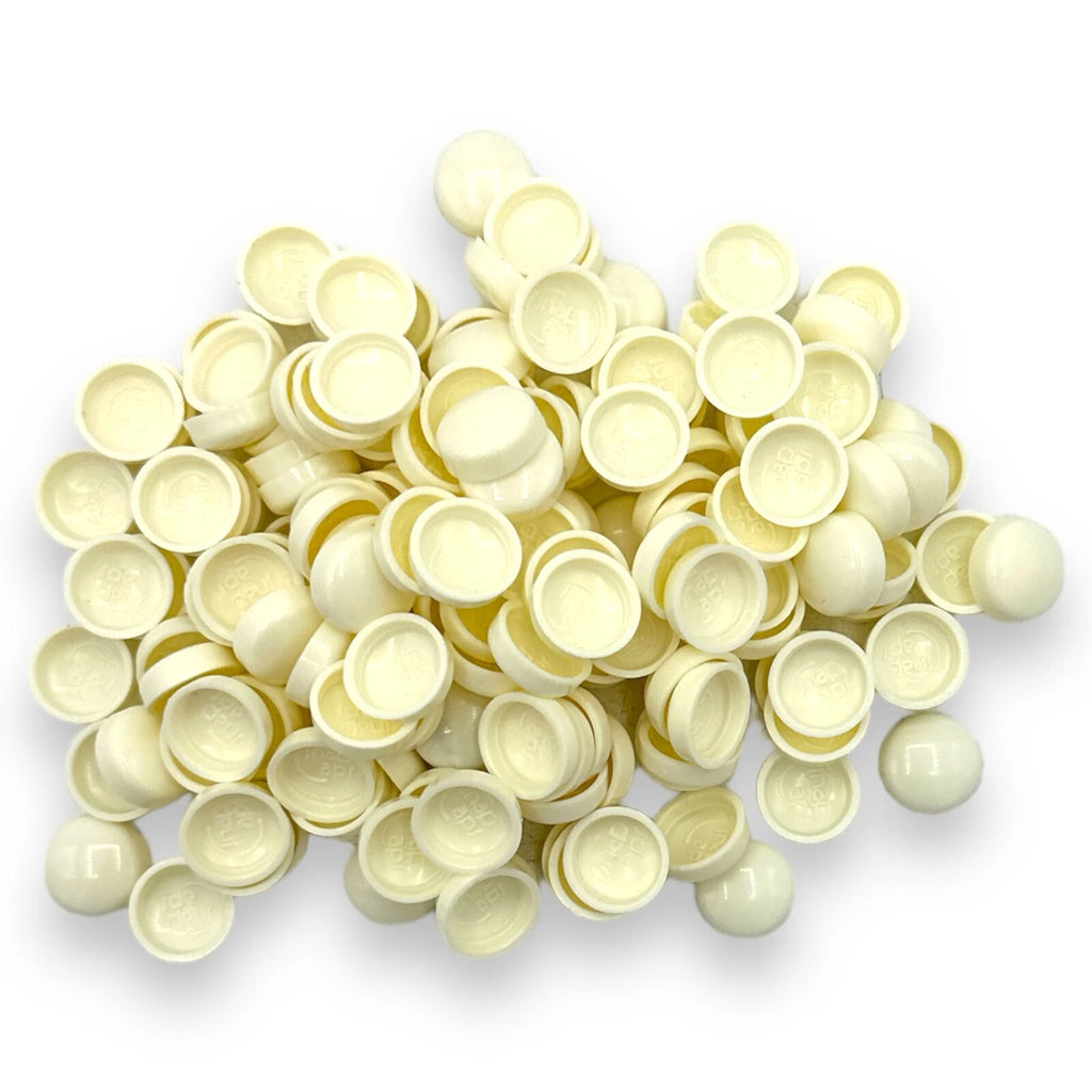 Bone Gloss 6/8g Snap-Caps screw cover caps