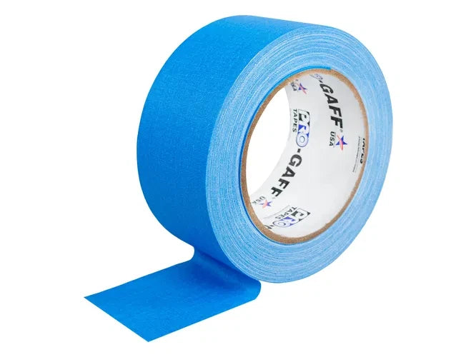 Pro Gaff Cloth Tape Blue White Self Adhesive 48mm × 23m Picture Framing – product image 1