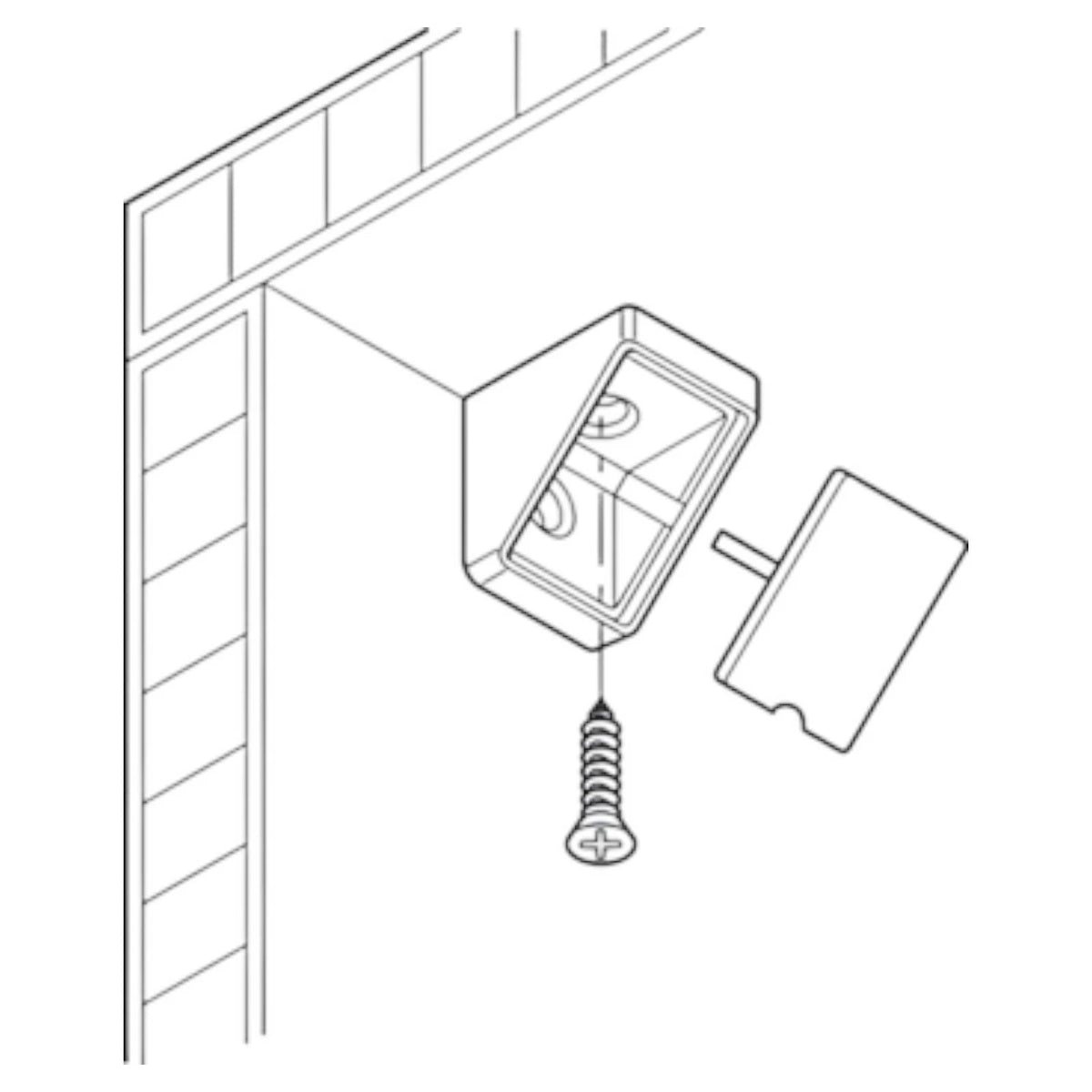 Beige Shelf & Furniture Corner Brackets – product image 7