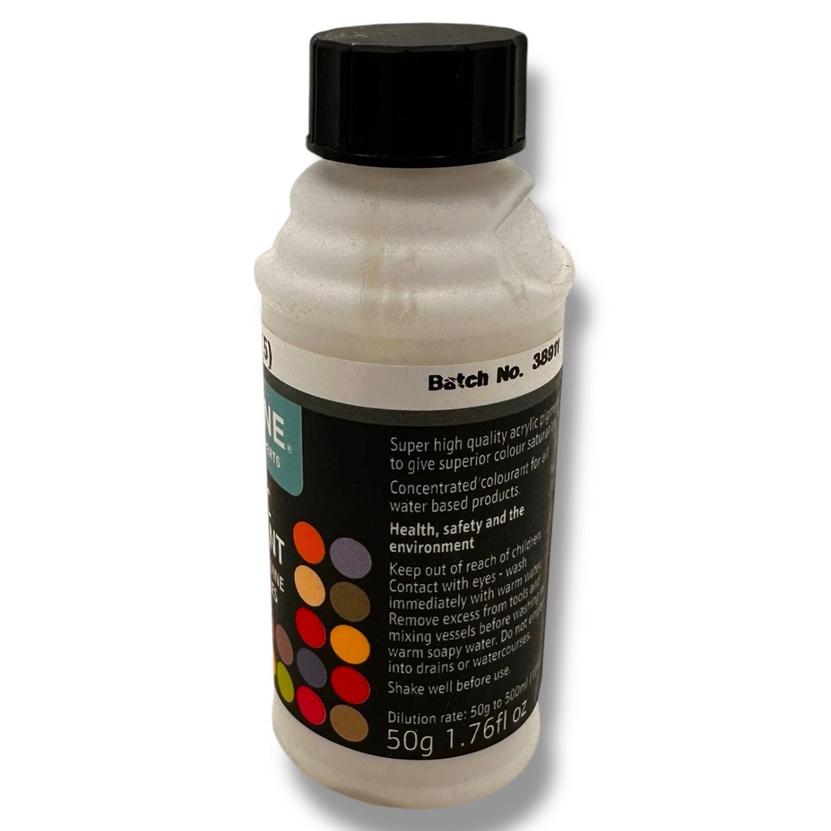 Polyvine Acrylic Colourant 50g White Waterbased Concentrated Pigments – product image 2