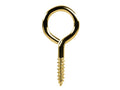 Screw Eyes Brass 30 × 6 Picture Framing Frame Hanging Hooks Crafts – product image 1