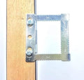 CWH1 Square Hangers 10 × Stretched Canvas Hollow Back Picture Frames + Screws – product image 1