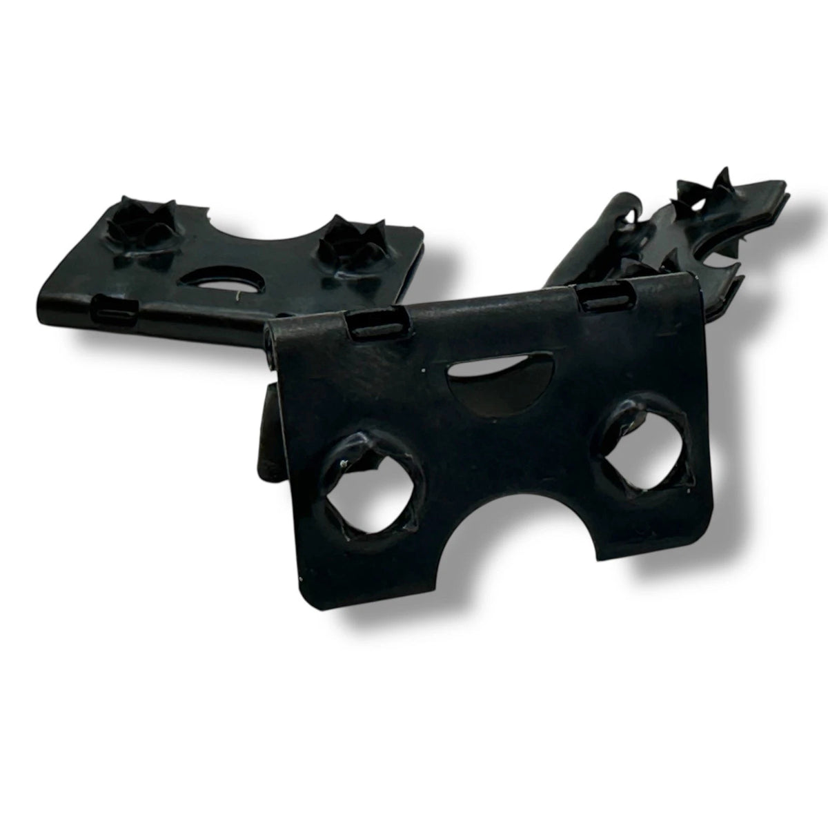 Black Easel Strut Hinge Picture Framing Frame Hinges Self Fix 4-Hole 28mm AP01 – product image 3