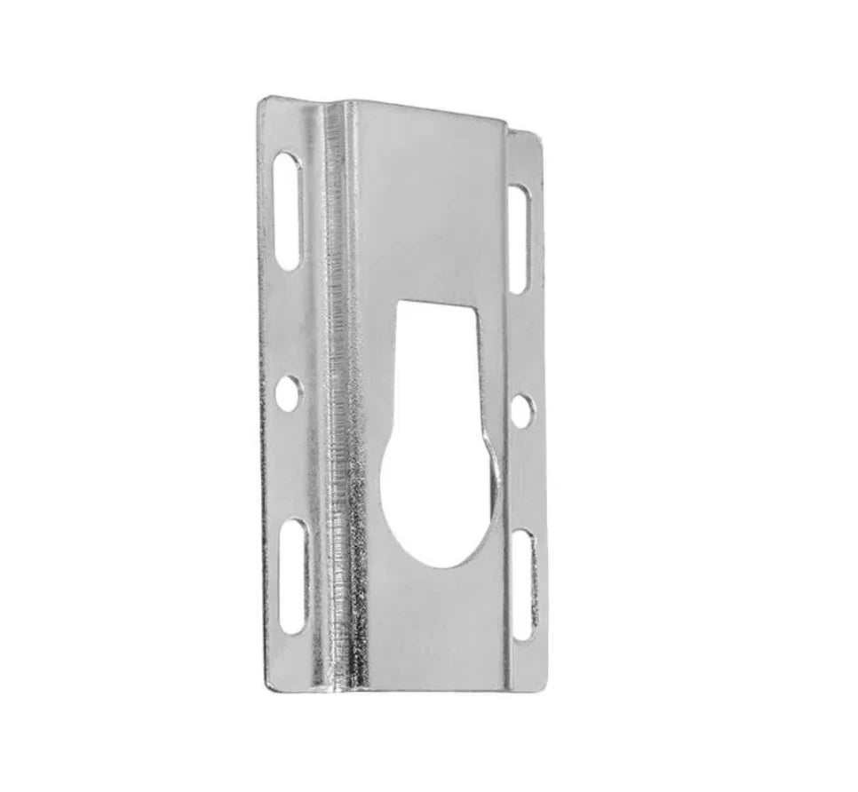 Picture hanging Hanger Frame Nickel Keyhole Plates BRIDGE Wall Bezels × 2 Framing – product image 5