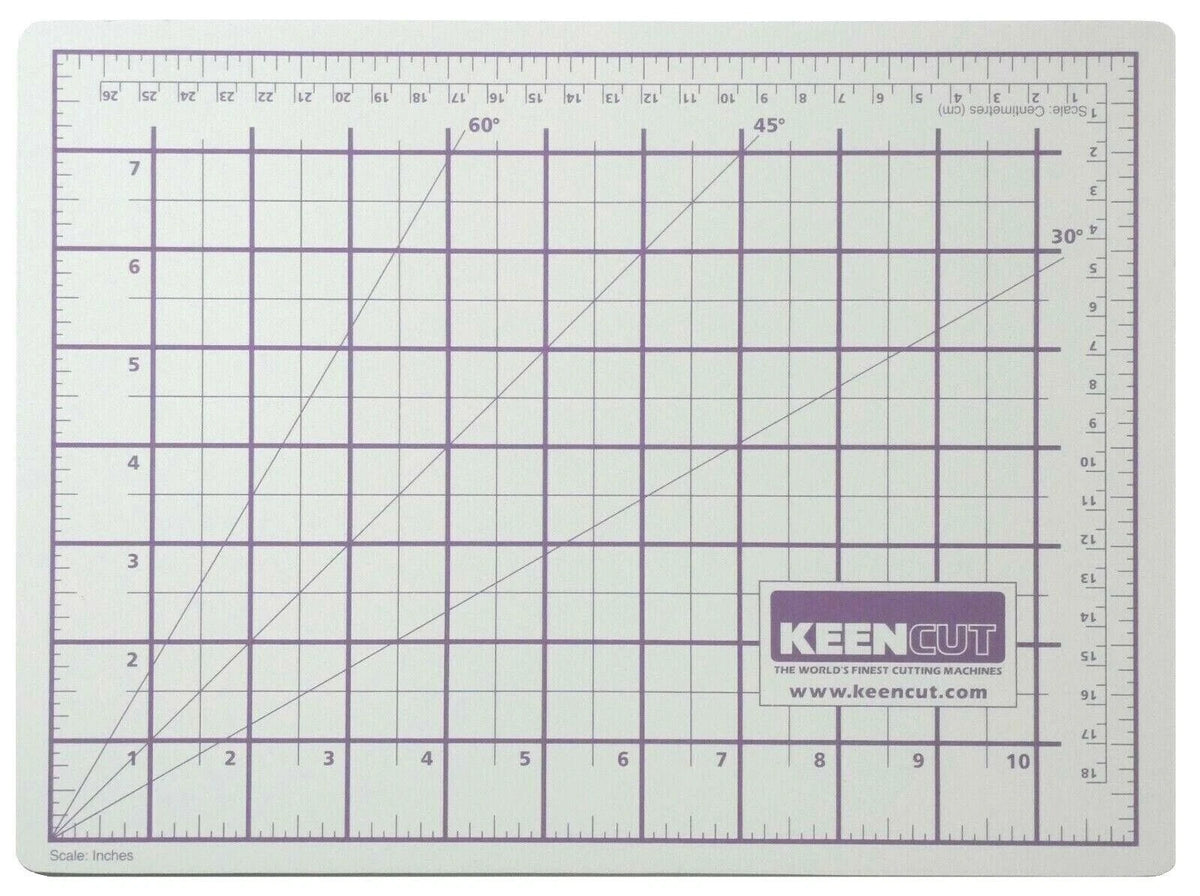 Keencut Cutting Mat Double Sided A4 230 × 300mm Crafts Hobby Craft Picture Framing – product image 3