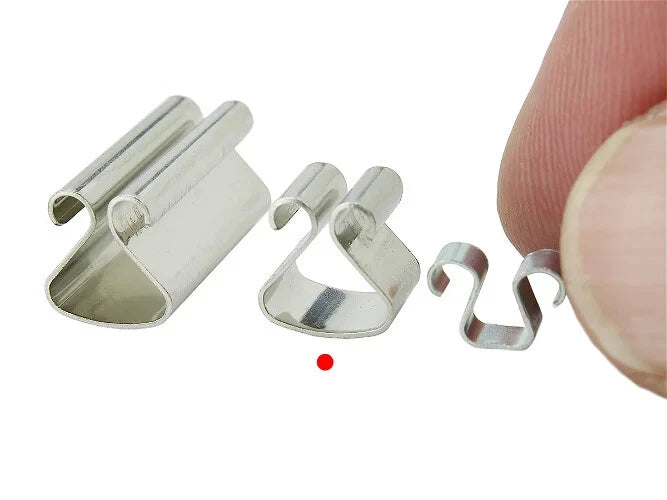 Frameless Clips 7mm French Acle type Style Sandwich Picture Back Board Glass – product image 2