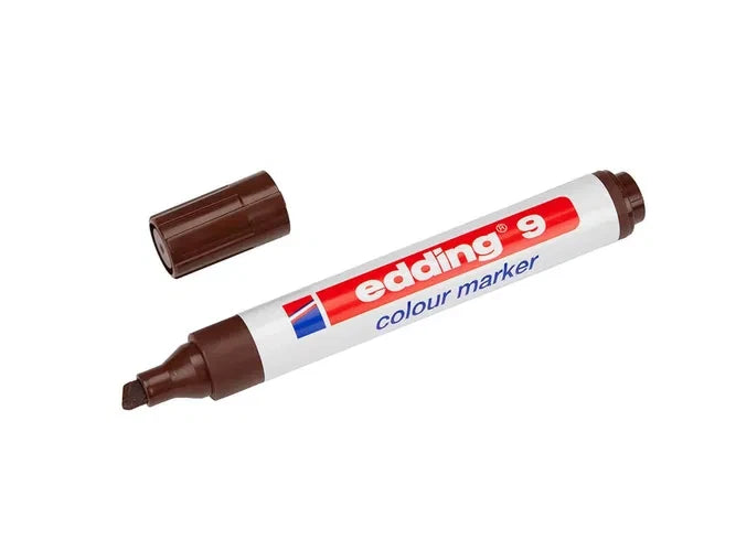 Marker Pens Brown EDDING 9 Colour - Touch Up Frame Moulding Mitre before joining – product image 2