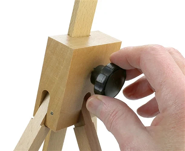 EASEL WOODEN STAND WEDDING BEECH DISPLAY D For pics up to 660mm painting sign – product image 2