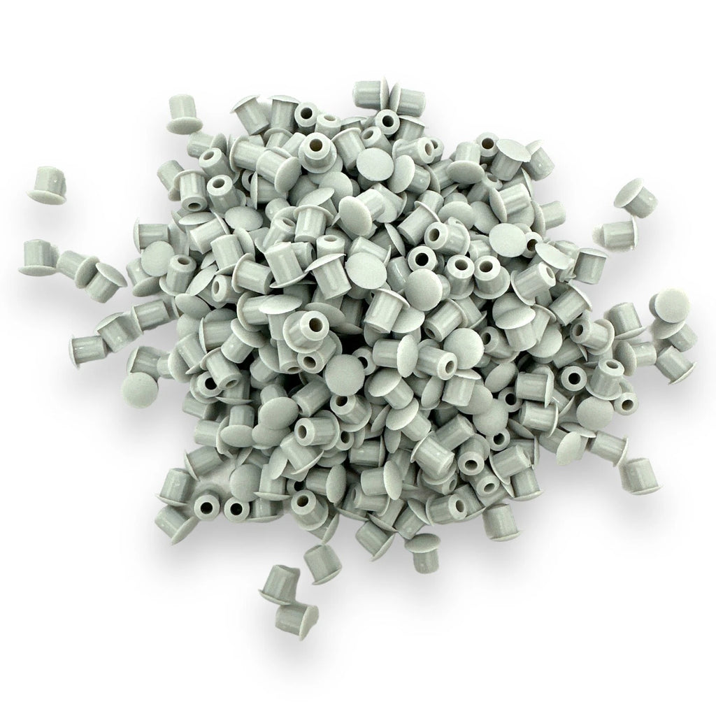 Light Grey 5mm Holefix push-fit drill hole cover caps