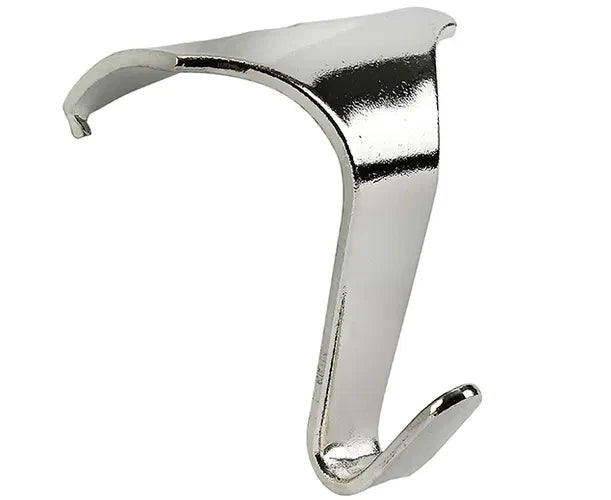 Picture Rail Hooks 38 × 34mm Silver Hanging Hang Mirror Painting Steel Strong – product image 2