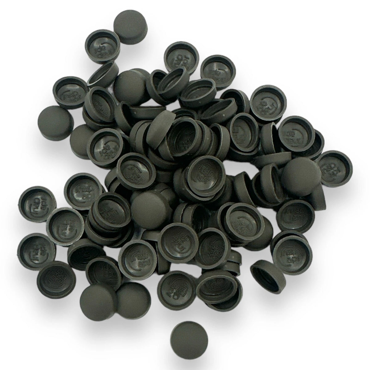 Cover Caps Medium Slate Grey Screw Pozi Phillips Snap-On Bifix™ 5mm Holefix™ Dome – product image 14