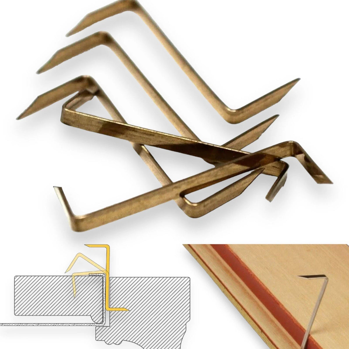 Canvas Z-CLIPS Picture Frame 50 × to Hold Stretched into simplest & neatest way – product image 1