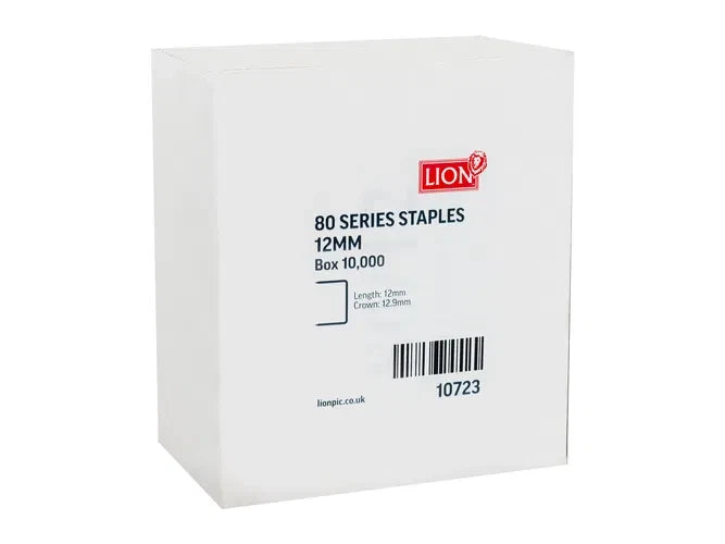 Staples Upholstery OMER 80 Series 12mm Galvanised Framing Canvas galvanised LION – product image 2