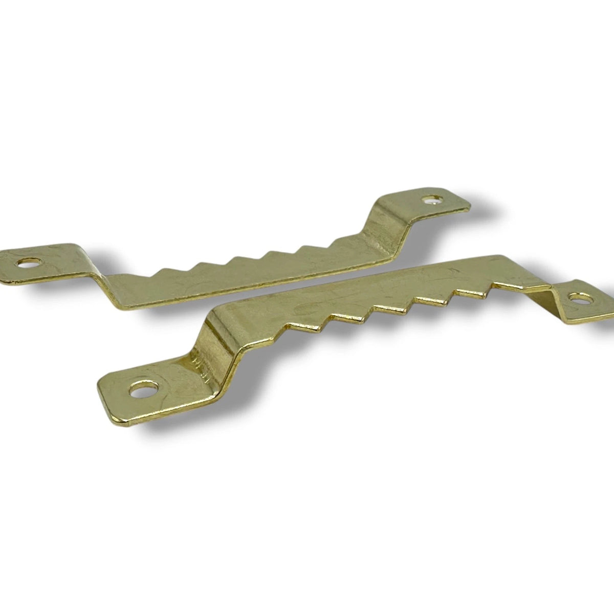 Sawtooth Picture Hangers 63mm with Screws for Canvas Frames Wall Hanging Brass – product image 4