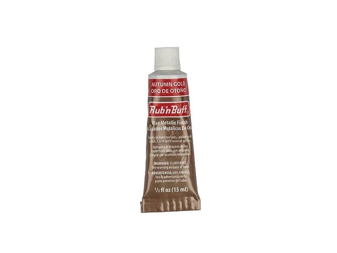 Rub n Buff Original Metallic Gilding Wax Autumn Gold Wood Frame Paste 15ml Amac – product image 2