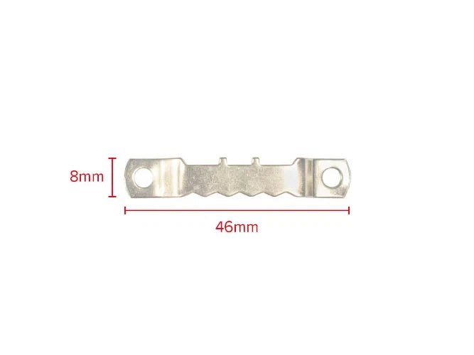 Nickel Saw Tooth Hangers 100 × 45mm Alligator Photo Picture Frame Canvas – product image 2
