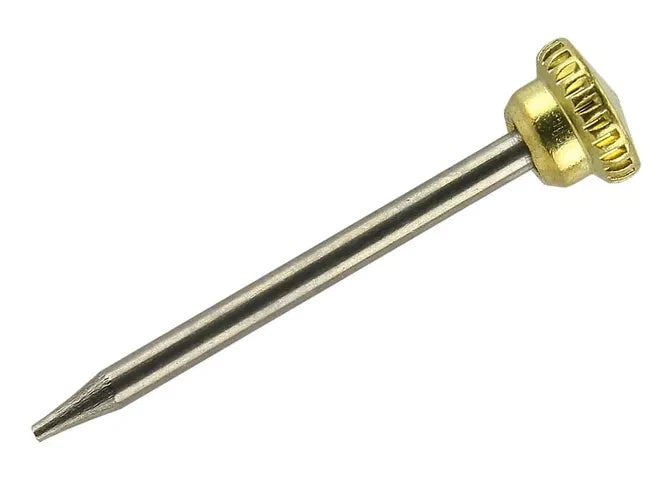 Hardened Picture Pins 24mm – Knurled Brass Head, Pack of 25 - image 1