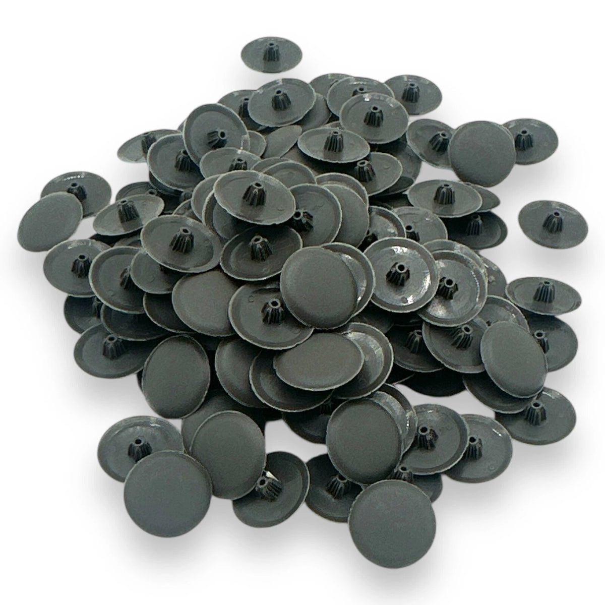 Cover Caps Medium Slate Grey Screw Pozi Phillips Snap-On Bifix™ 5mm Holefix™ Dome – product image 6